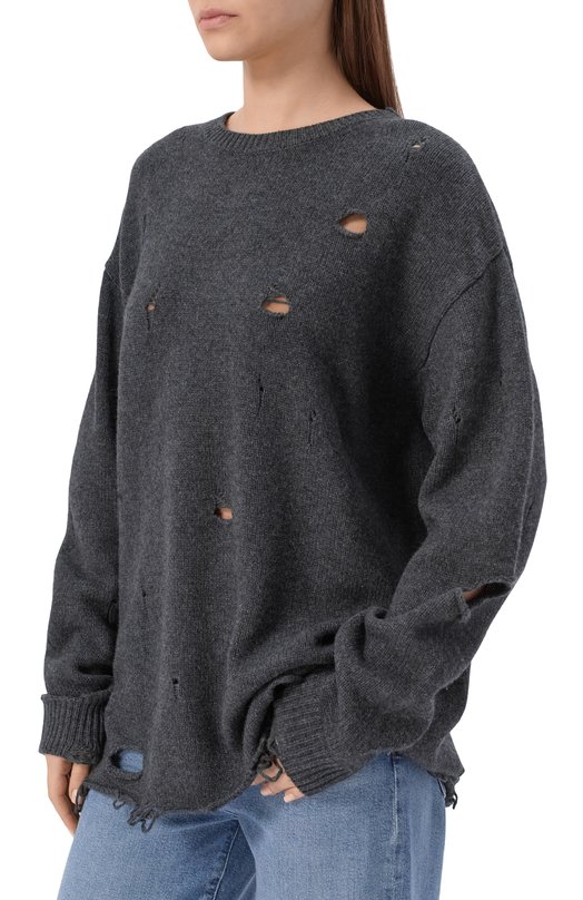 Свитер из шерсти и кашемира Addicted AD1004 Серый  AD1004 Фото 3