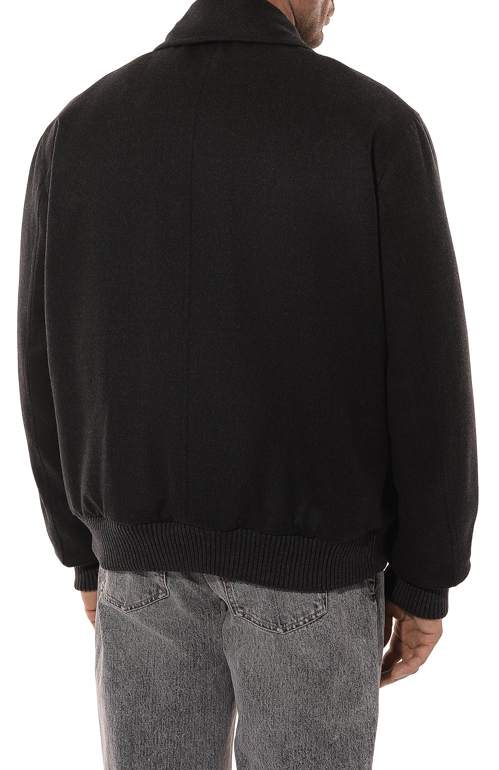 Утепленный бомбер с воротником из бобра CORTIGIANI, арт. 1AG610, фото 4