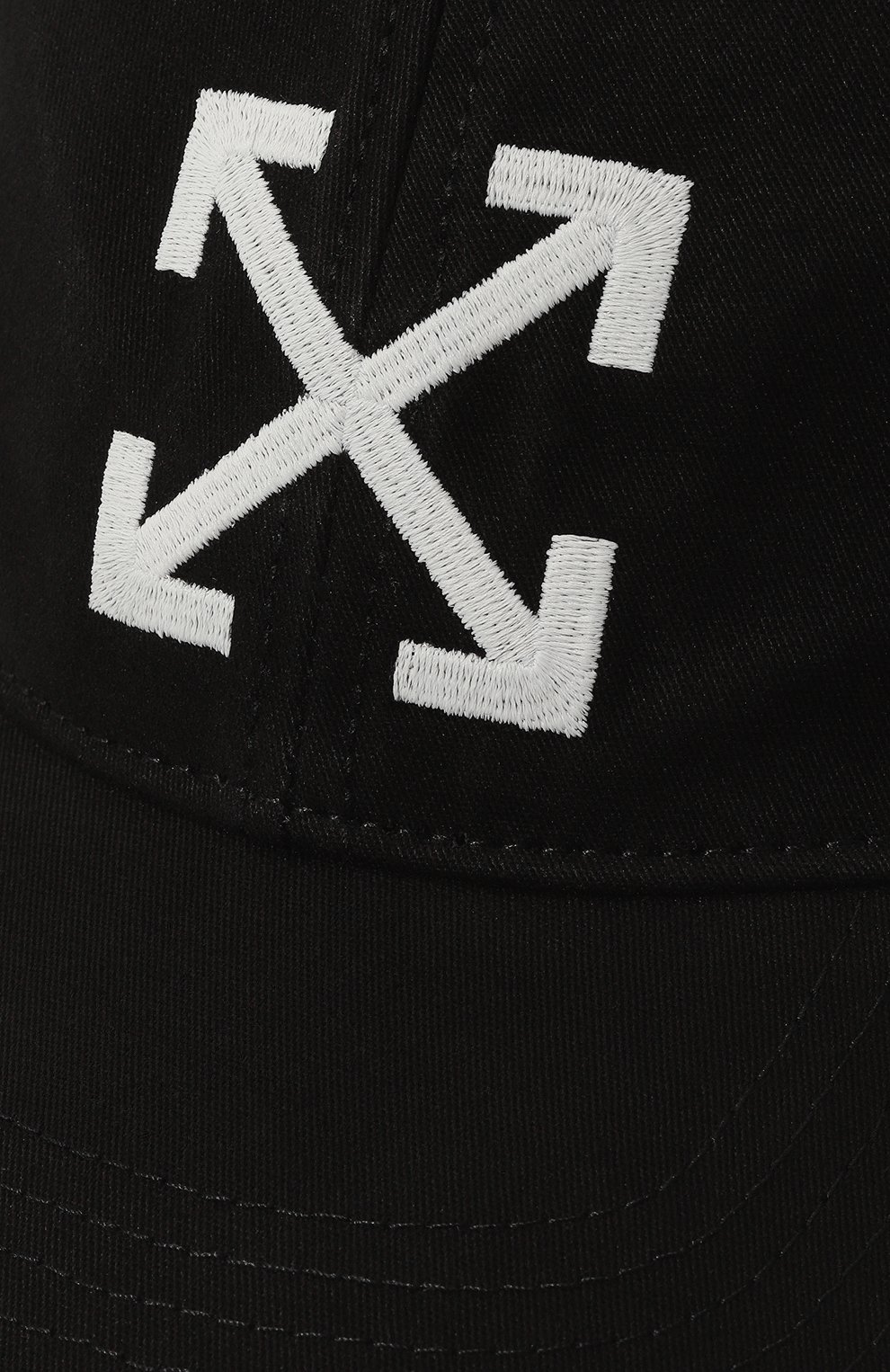 Хлопковая бейсболка OFF-WHITE, арт. OMLB041C99FAB0051001, фото 4