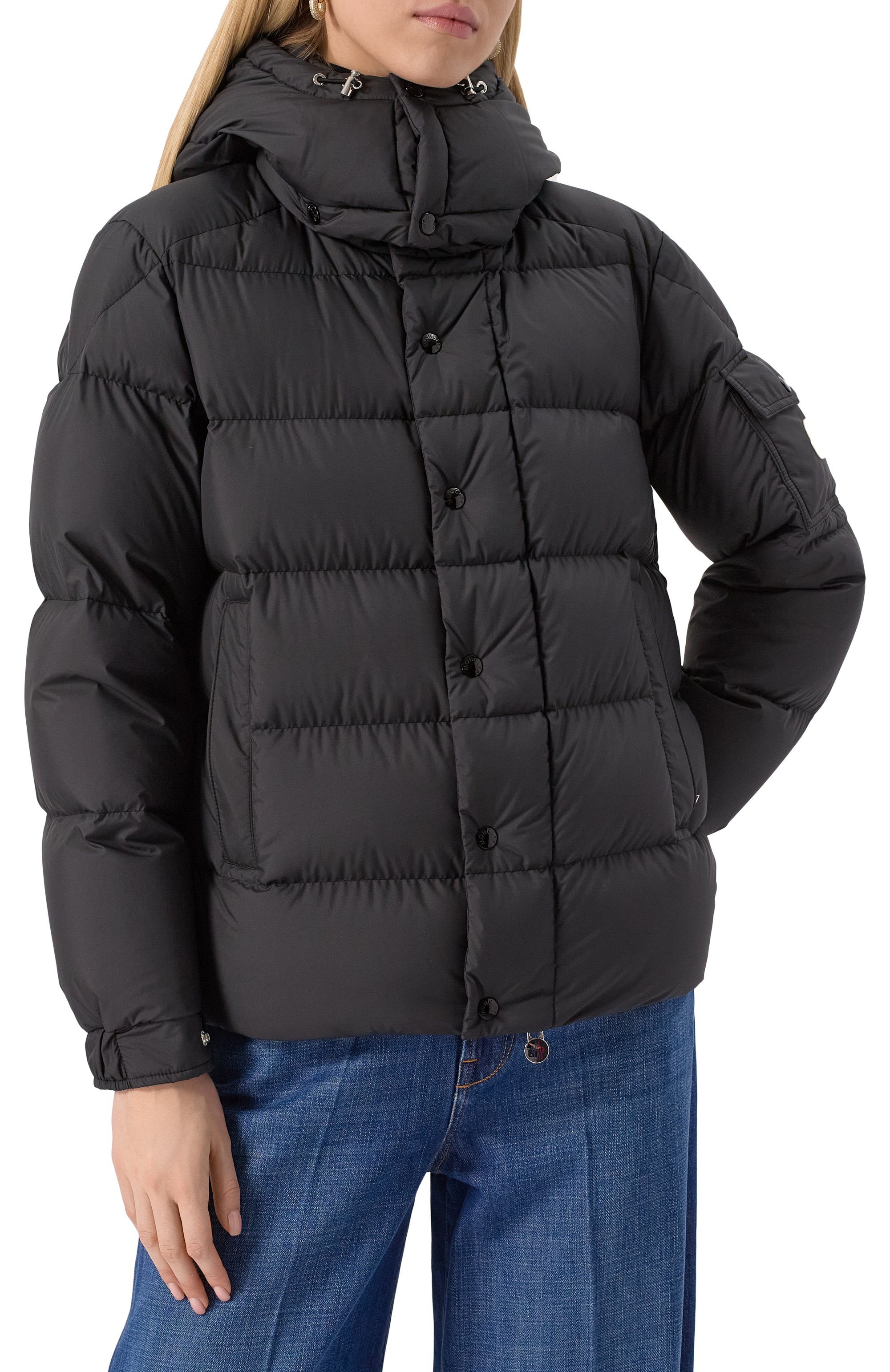 Пуховик maya MONCLER, арт. 1A001-69-54A81, фото 3