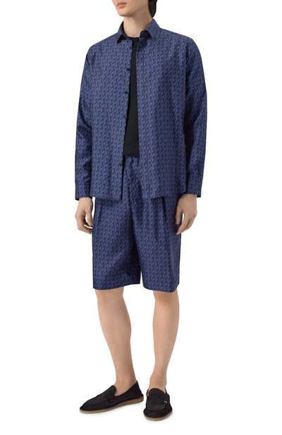 Мужская шелковая рубашка MVST, арт. M26.2PM.B019/F128