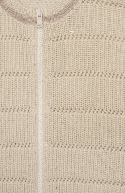 Кардиган из кашемира и шерсти BRUNELLO CUCINELLI, арт. BBMM76806B, фото 3