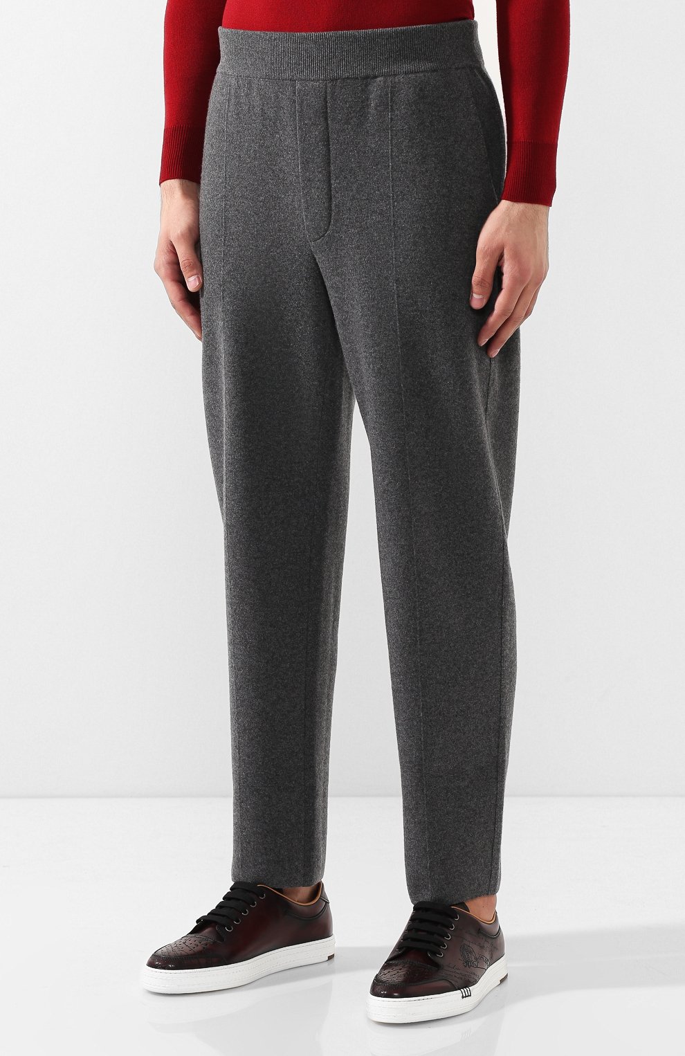 Брюки из смеси кашемира и шерсти BERLUTI, арт. R14KTL24-001, фото 3