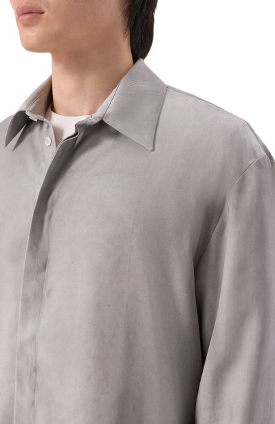 Рубашка из лиоцелла MSGM, арт. 4040ME09X/267009, фото 5