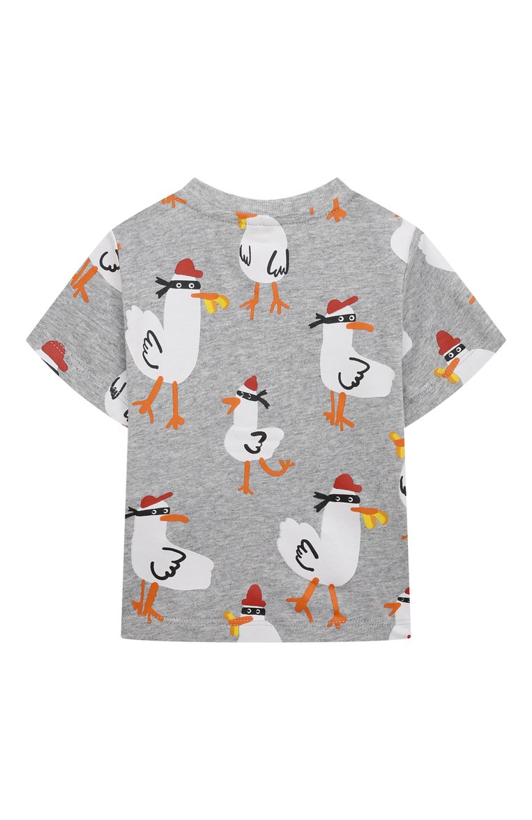 Хлопковая футболка STELLA MCCARTNEY, арт. TU8591, фото 2