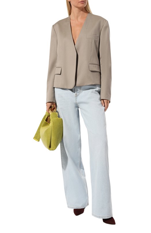 Замшевые туфли Piper 85 Gianvito Rossi G21375.85RIC.CAMB0UR Бордовый  G21375.85RIC.CAMB0UR Фото 2