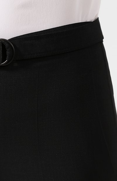 Шерстяные брюки BRUNELLO CUCINELLI черного цвета по цене 115500 руб., арт. M0W07P7044, фото 5 Шерстяные брюки BRUNELLO CUCINELLI, арт. M0W07P7044, фото 5