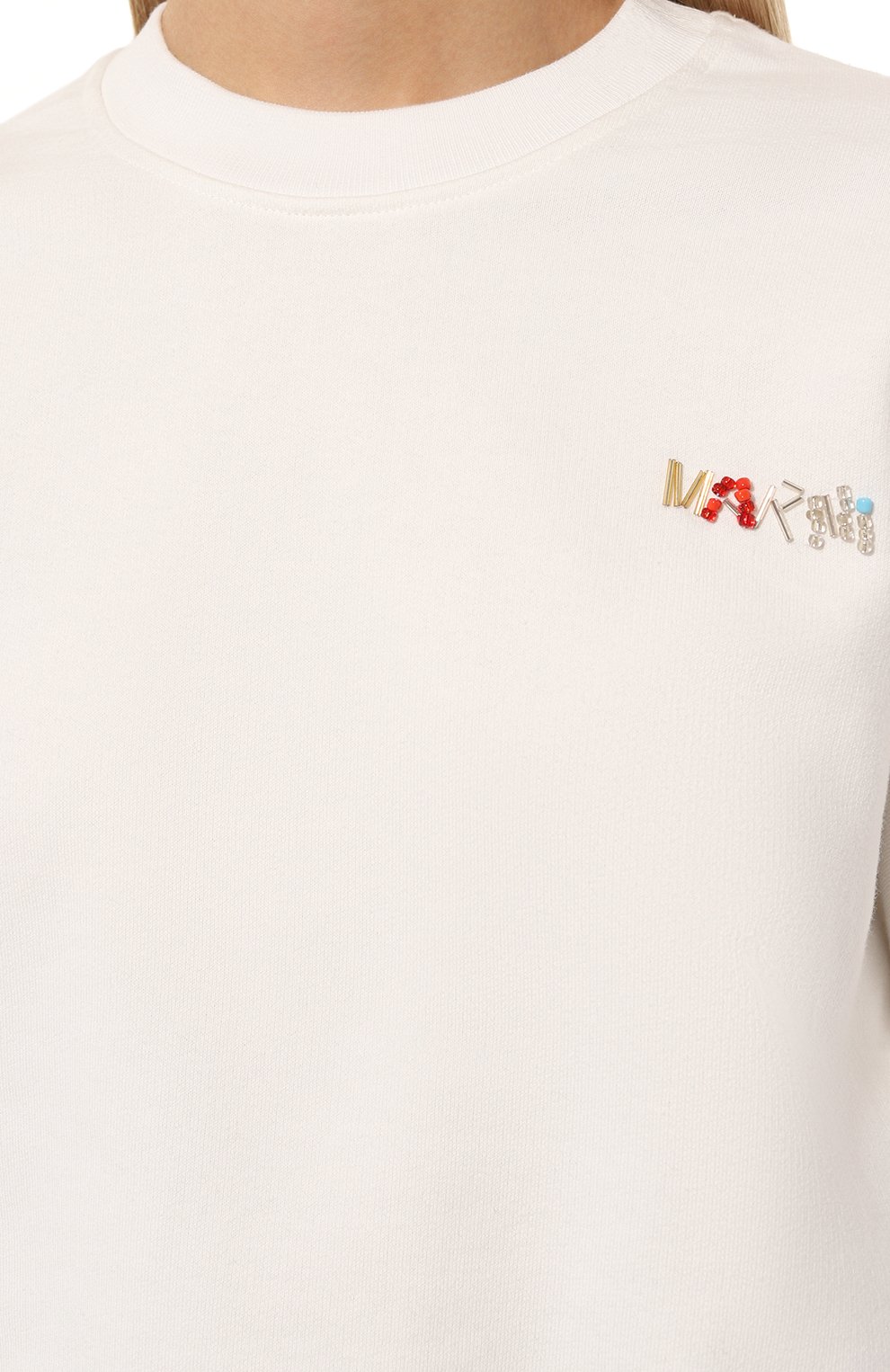 Хлопковый свитшот MARNI, арт. FLJE0185X0 UTC085, фото 5
