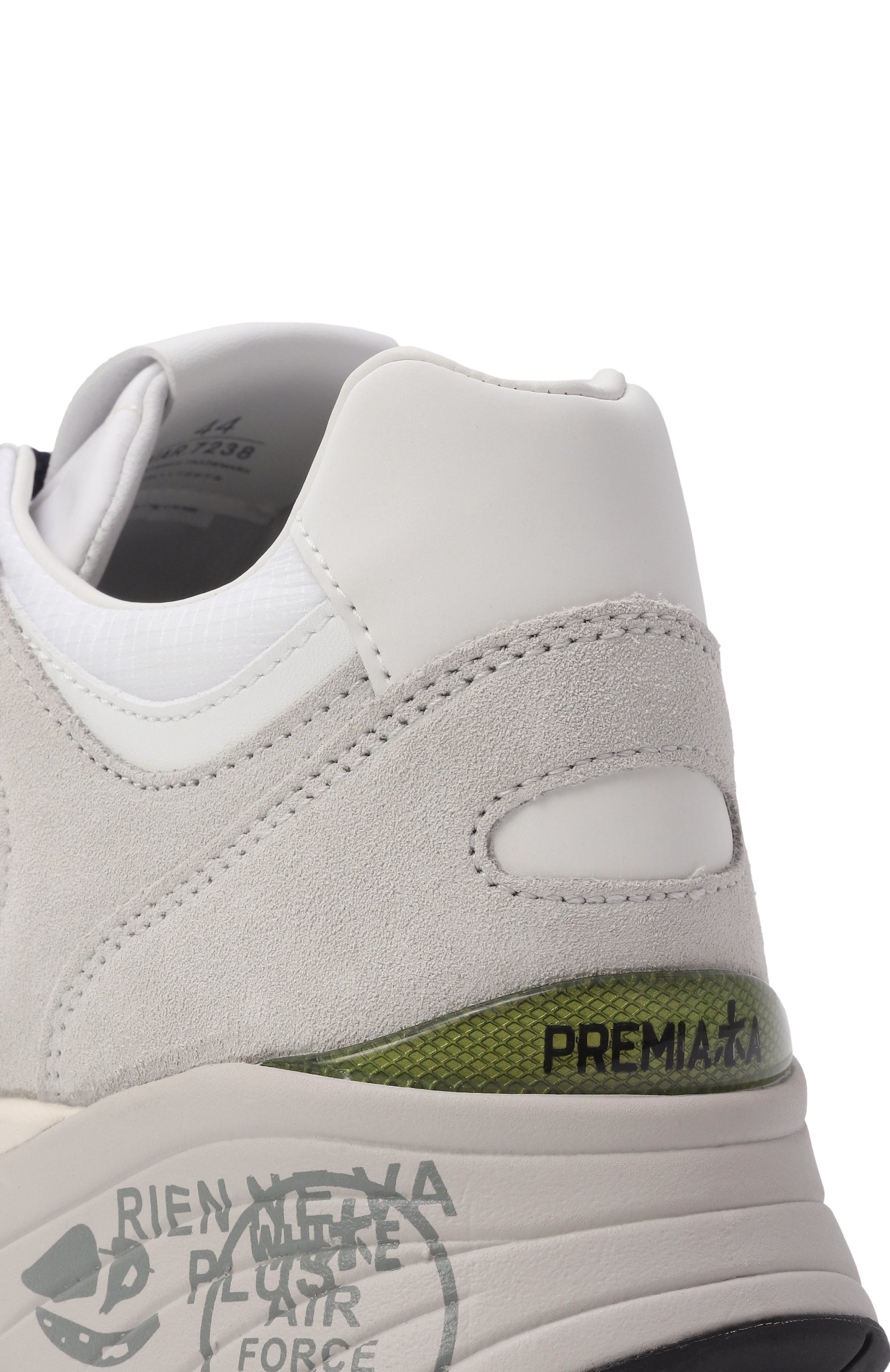 Комбинированные кроссовки mase PREMIATA светло-серого цвета по цене 33400 руб., арт. MASE, фото 7 Комбинированные кроссовки mase PREMIATA, арт. MASE, фото 7