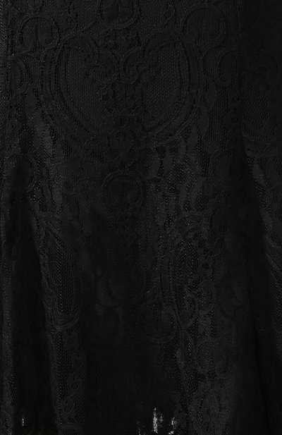 Кружевная юбка DOLCE & GABBANA черного цвета по цене 156500 руб., арт. F4BQ3T/FLMUV, фото 5 Кружевная юбка DOLCE & GABBANA, арт. F4BQ3T/FLMUV, фото 5