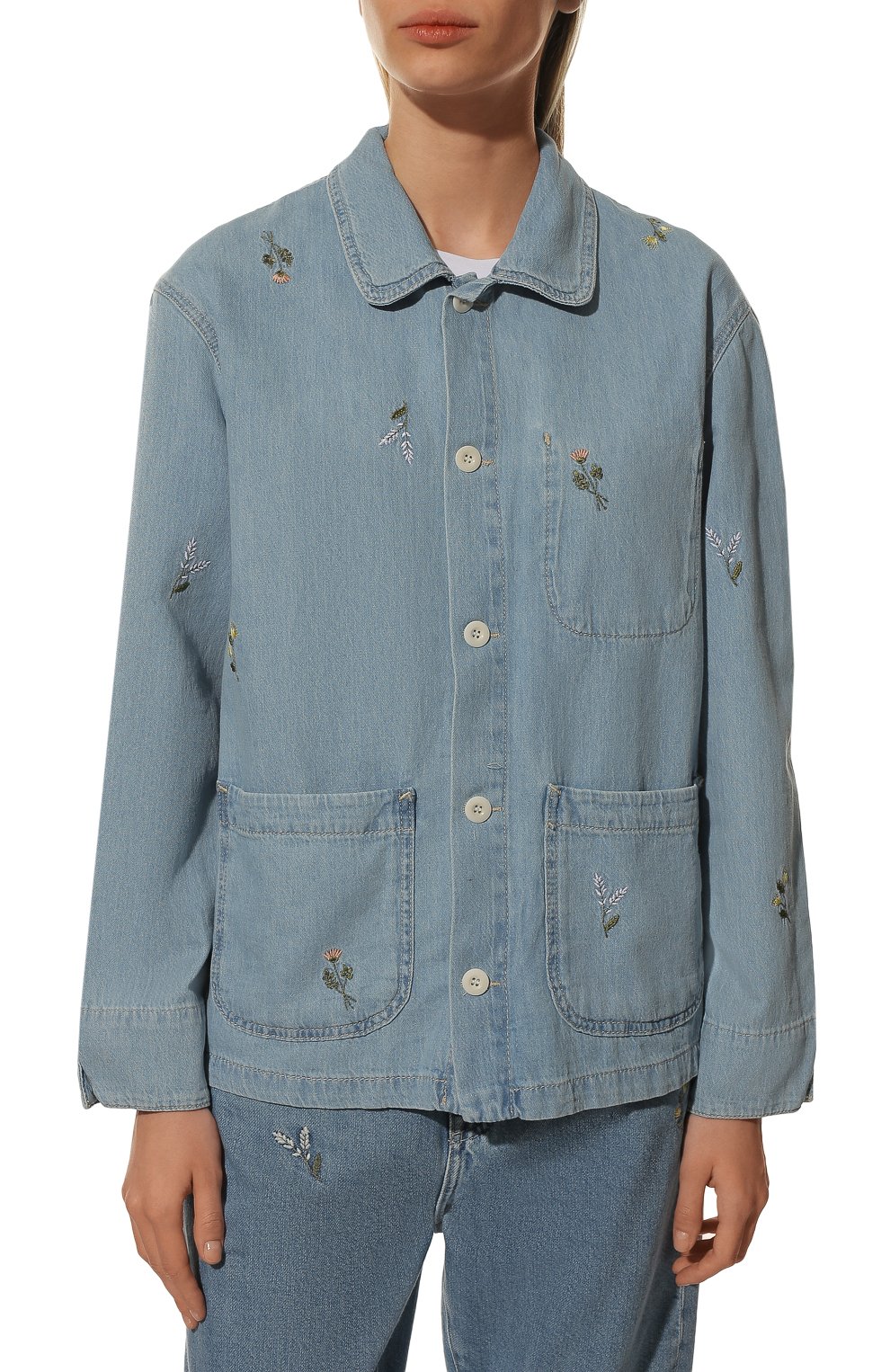 Джинсовый жакет AG ADRIANO GOLDSCHMIED, арт. BIG4570/EBSBFG, фото 3