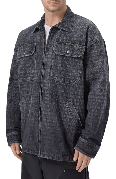Джинсовая куртка BALENCIAGA, арт. 856919/TTWA5, фото 3