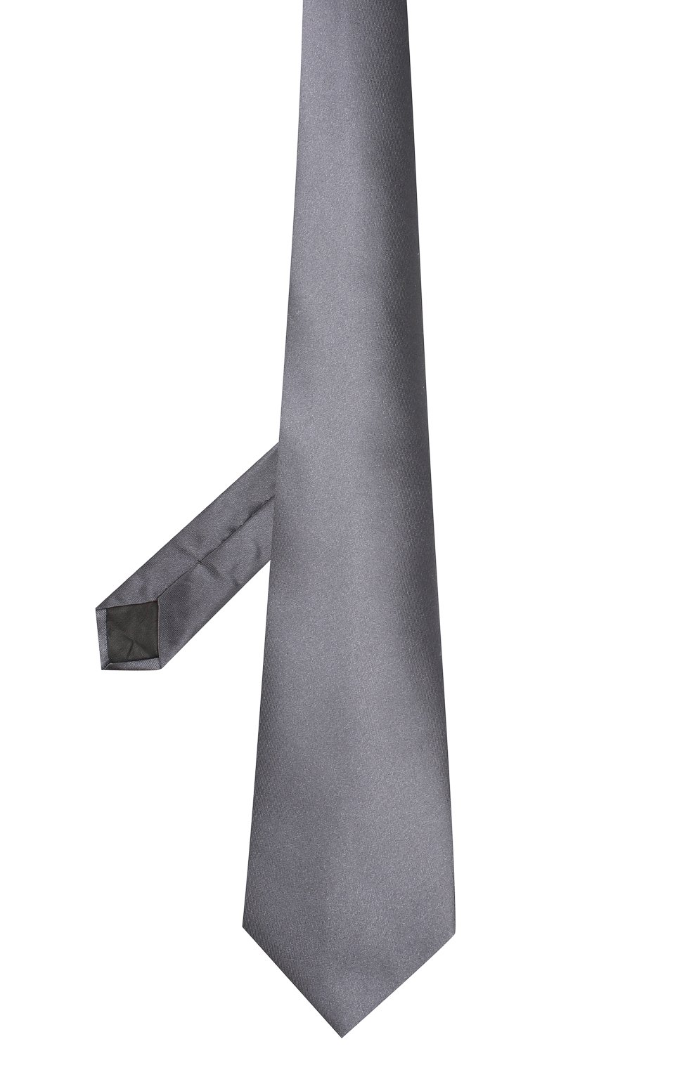Шелковый галстук LANVIN серого цвета по цене 11950 руб., арт. 2016/TIE, фото 2 Шелковый галстук LANVIN, арт. 2016/TIE, фото 2