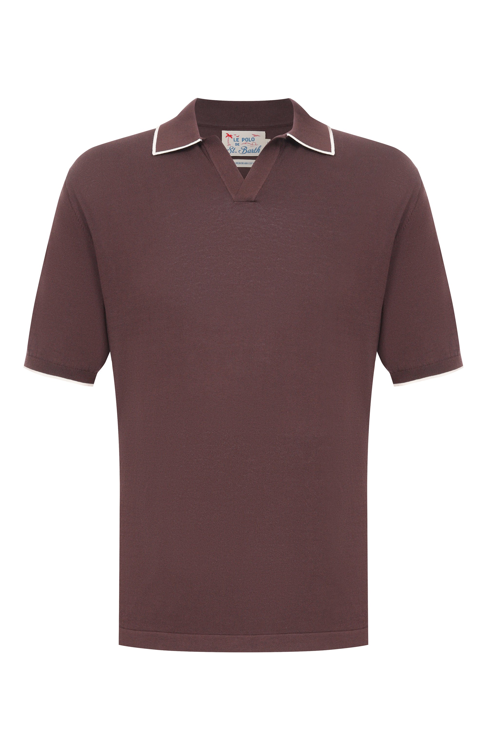 Хлопковое поло MC2 SAINT BARTH, арт. SL00014-00098L/SL0AN C0NTRAST C0TT0N, фото 1