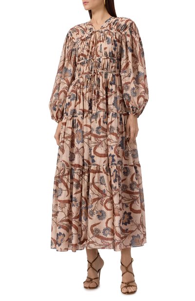 Хлопковое платье ZIMMERMANN, арт. 4208DSS253, фото 3