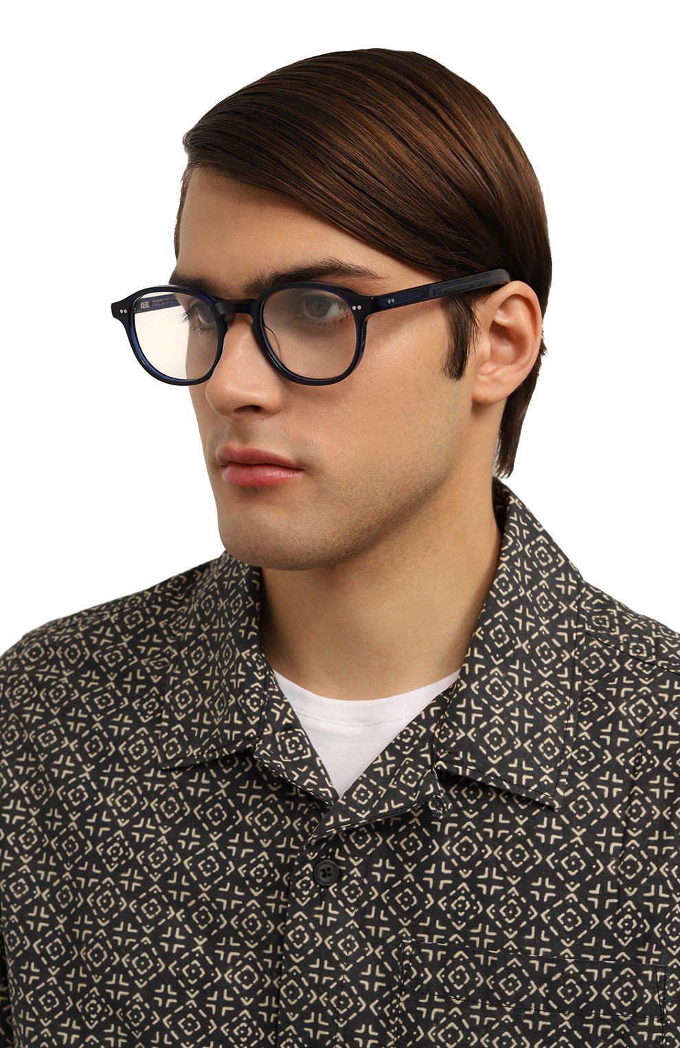 Оправа KALEOS синего цвета по цене 22700 руб., арт. CARB0NI BIG C-005, фото 3 Оправа KALEOS, арт. CARB0NI BIG C-005, фото 3