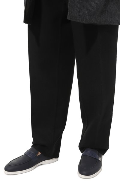 Кожаные лоферы ZILLI, арт. H0074AM1961VRUL01, фото 3