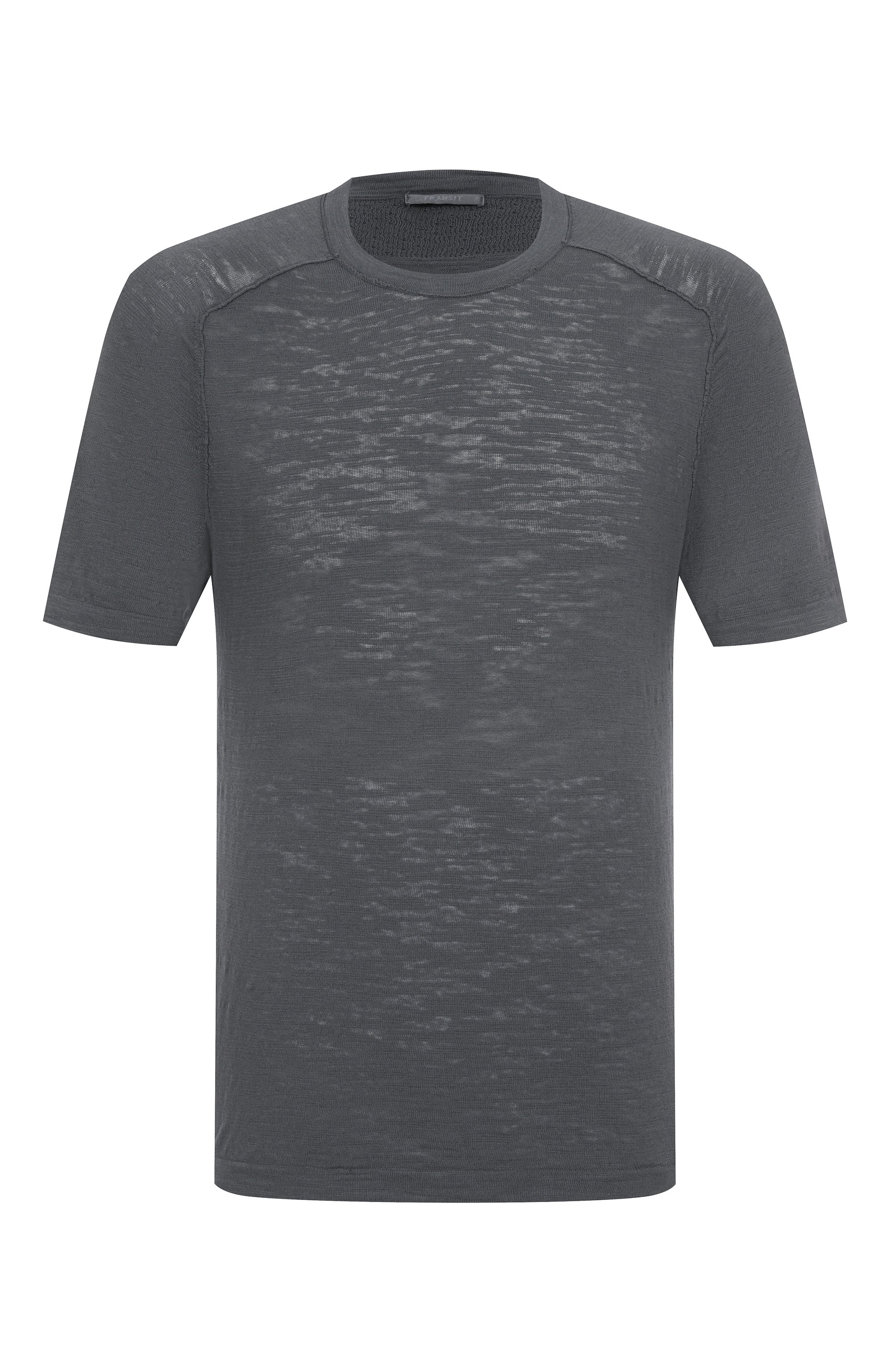 Футболка из хлопка и льна TRANSIT, арт. CFUTRZ8431, фото 1