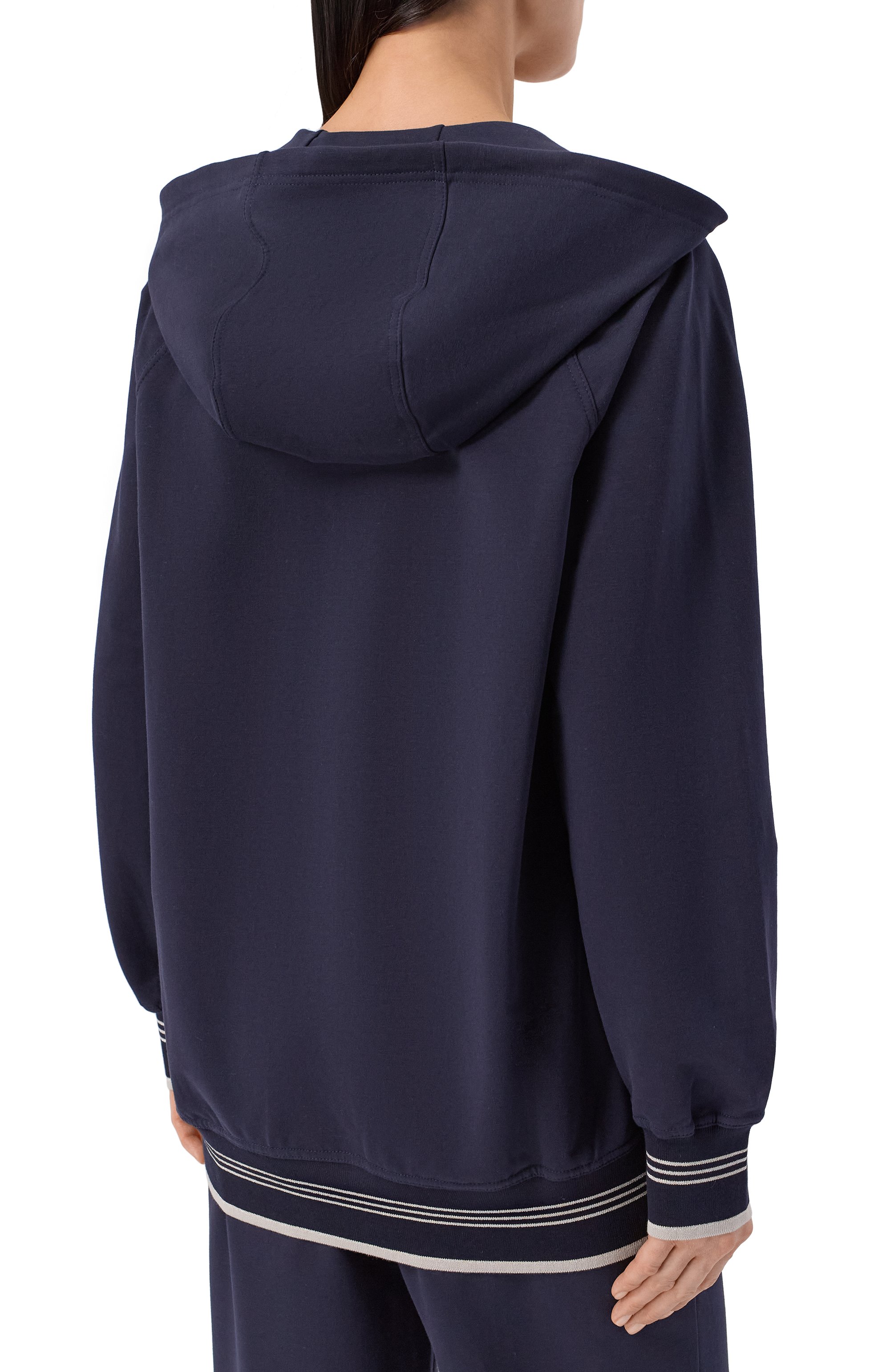 Хлопковая толстовка LORENA ANTONIAZZI, арт. FE07/9999, фото 4