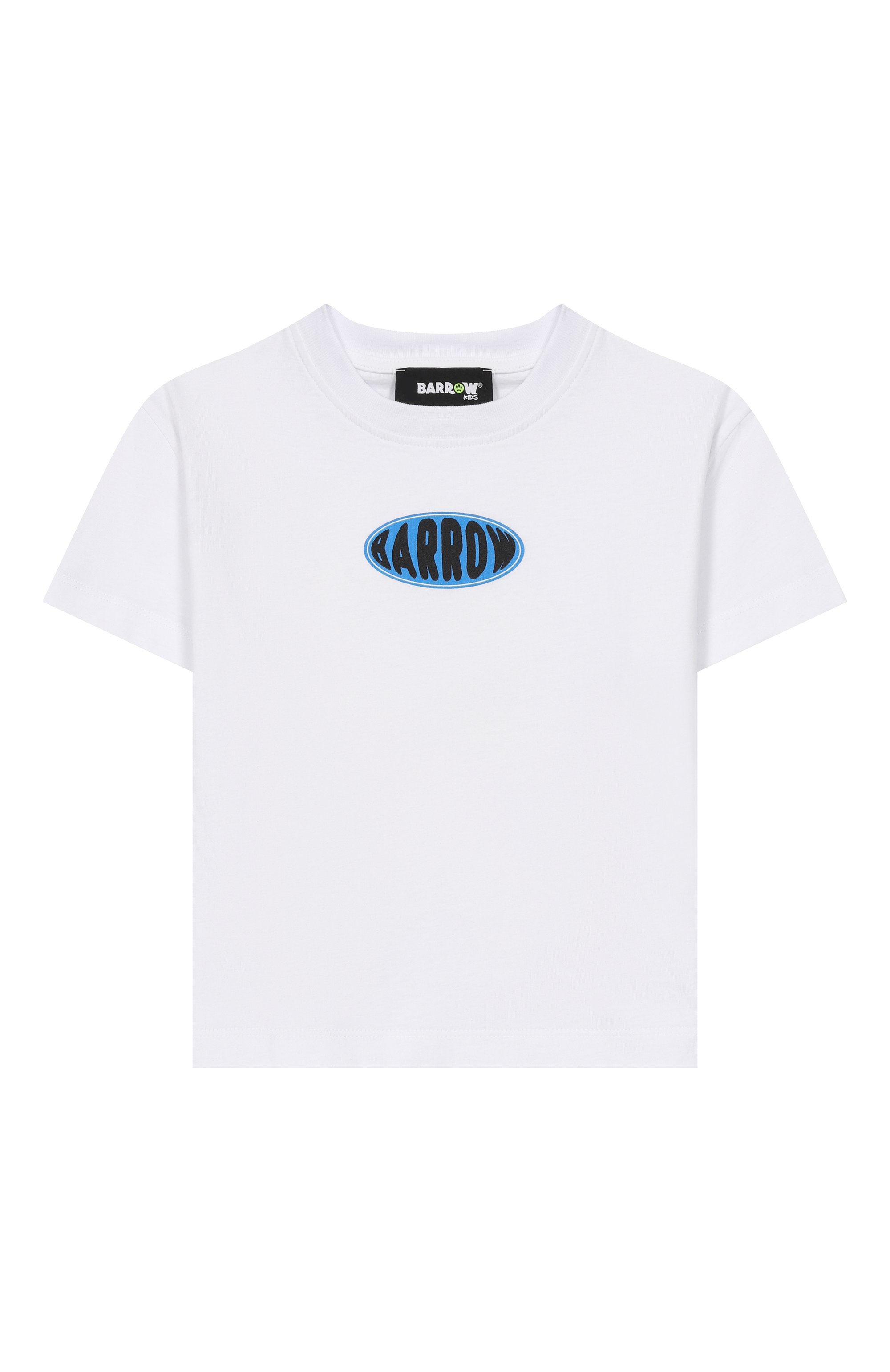 Хлопковая футболка BARROW белого цвета по цене 8225 руб., арт. S6BKJUTH074, фото 1 Хлопковая футболка BARROW, арт. S6BKJUTH074, фото 1