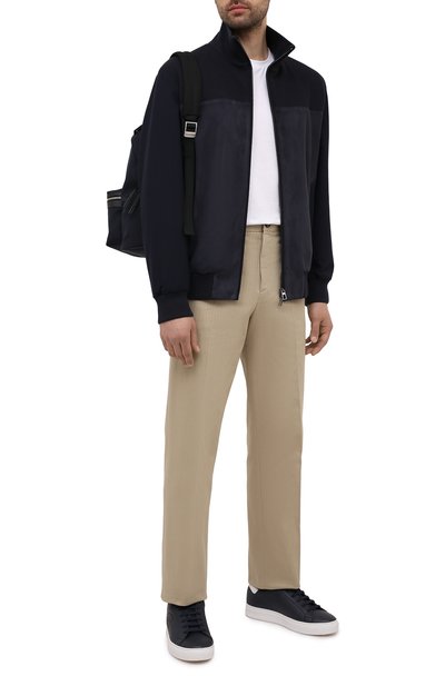 Кожаные кеды PAUL&SHARK, арт. C0P8002/GZW, фото 2