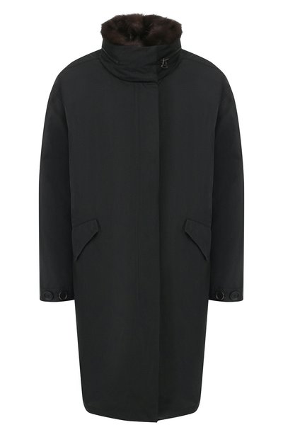 Парка с меховой подкладкой YVES SALOMON, арт. 9WYM49103ZIRV, фото 1