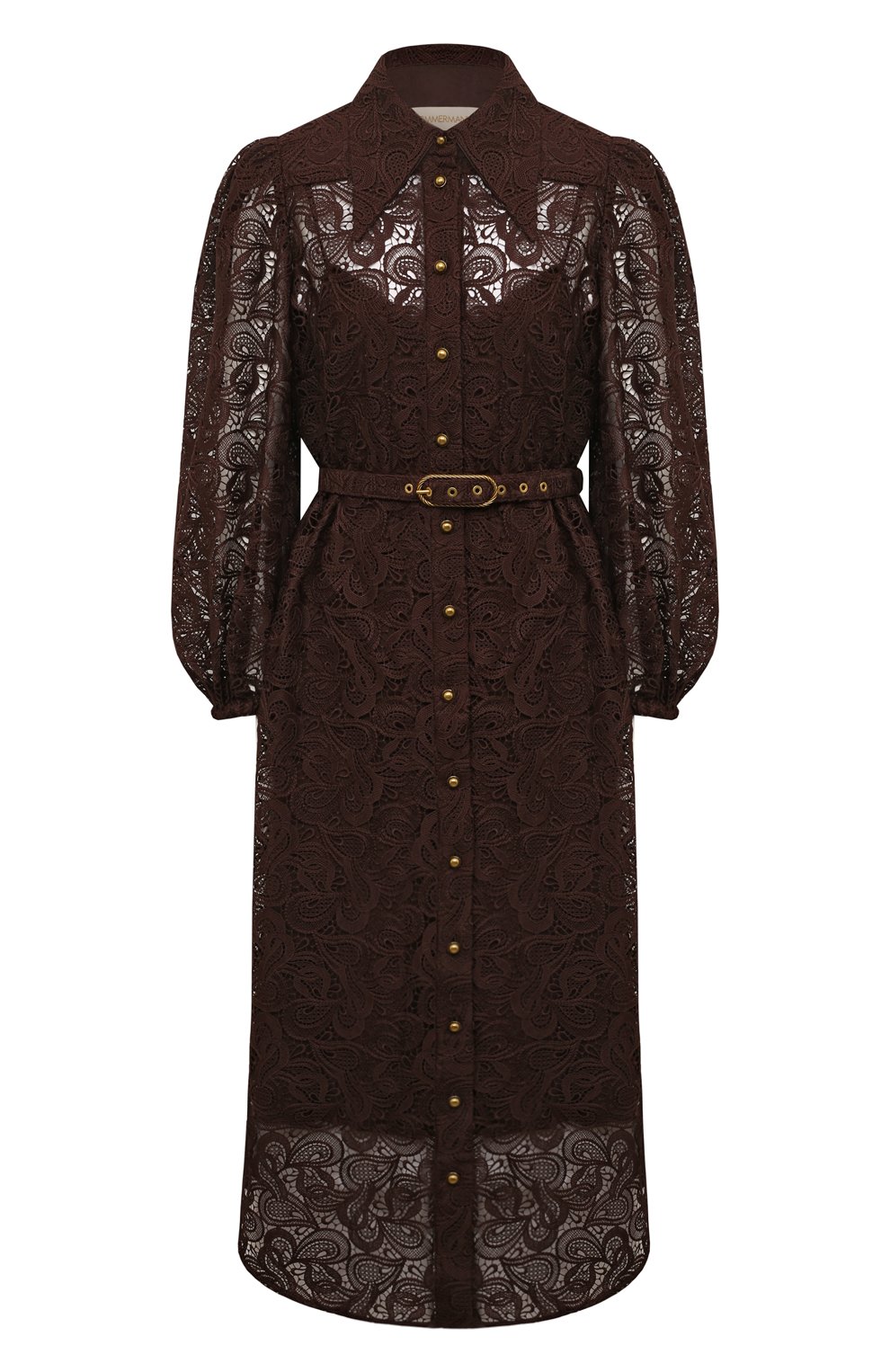 Хлопковое платье ZIMMERMANN, арт. 0888DF241, фот о 1