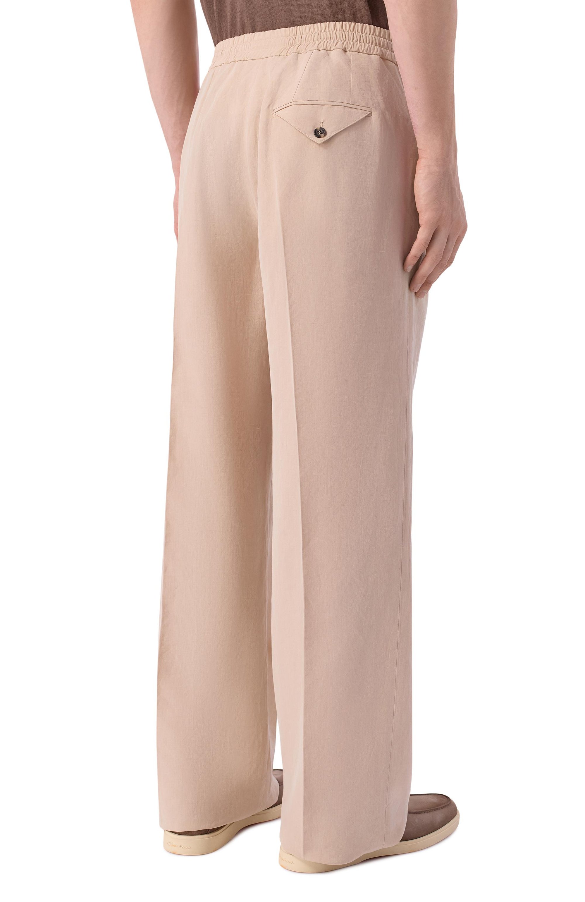 Брюки изо льна и шелка MVST, арт. M26.2PM.T020/F159 LISITEA-LINEN/SILK, фото 4