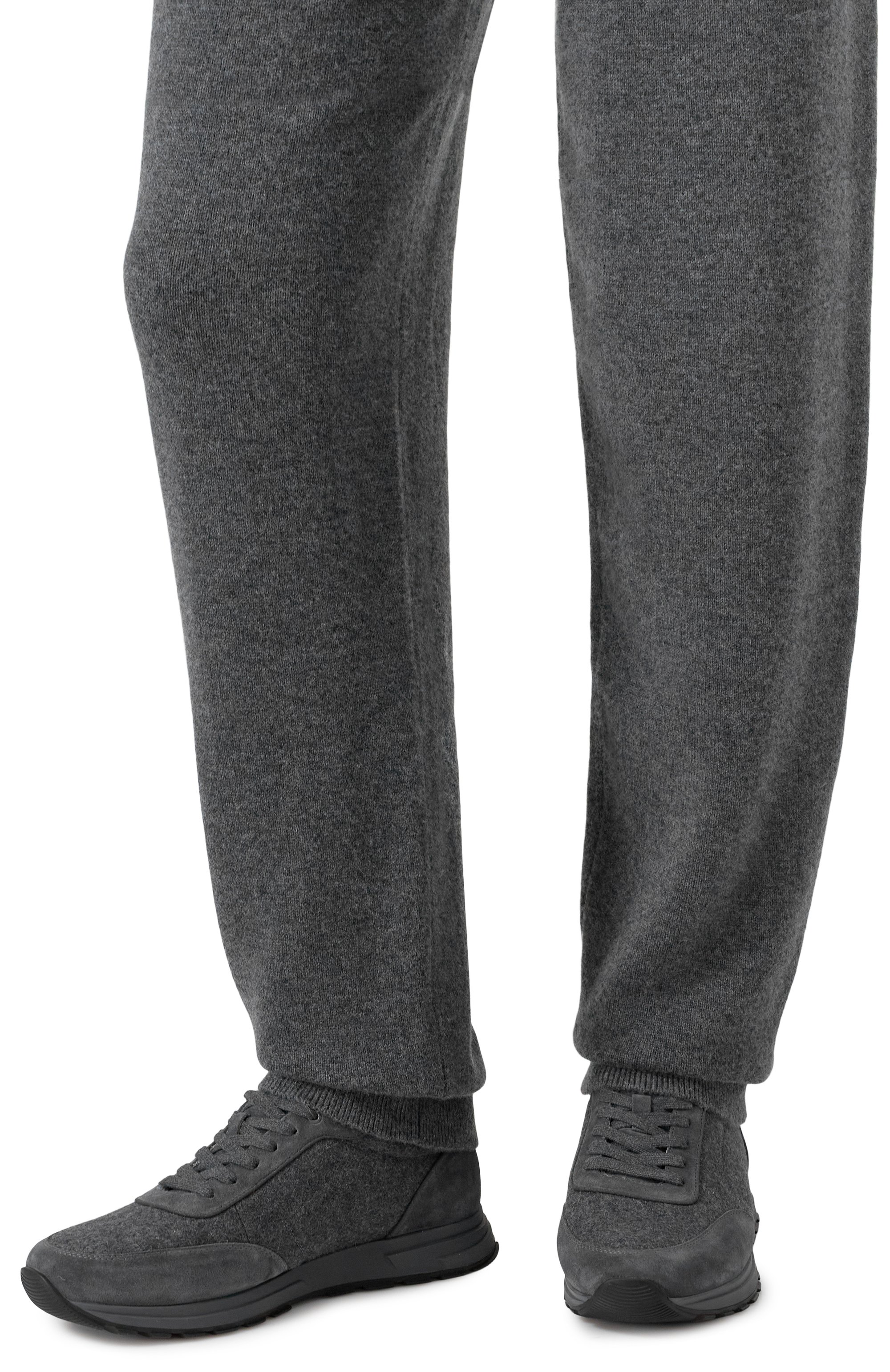 Комбинированные кроссовки 12 STOREEZ серого цвета по цене 22000 руб., арт. 134761, фото 3 Комбинированные кроссовки 12 STOREEZ, арт. 134761, фото 3