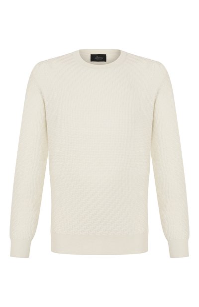 Мужской джемпер из хлопка и шелка BRIONI, арт. UMQ90L/PAK22