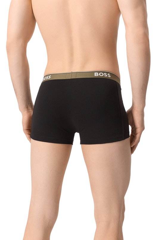 Комплект из трех боксеров BOSS 50531684 Чёрный  50531684 Фото 3