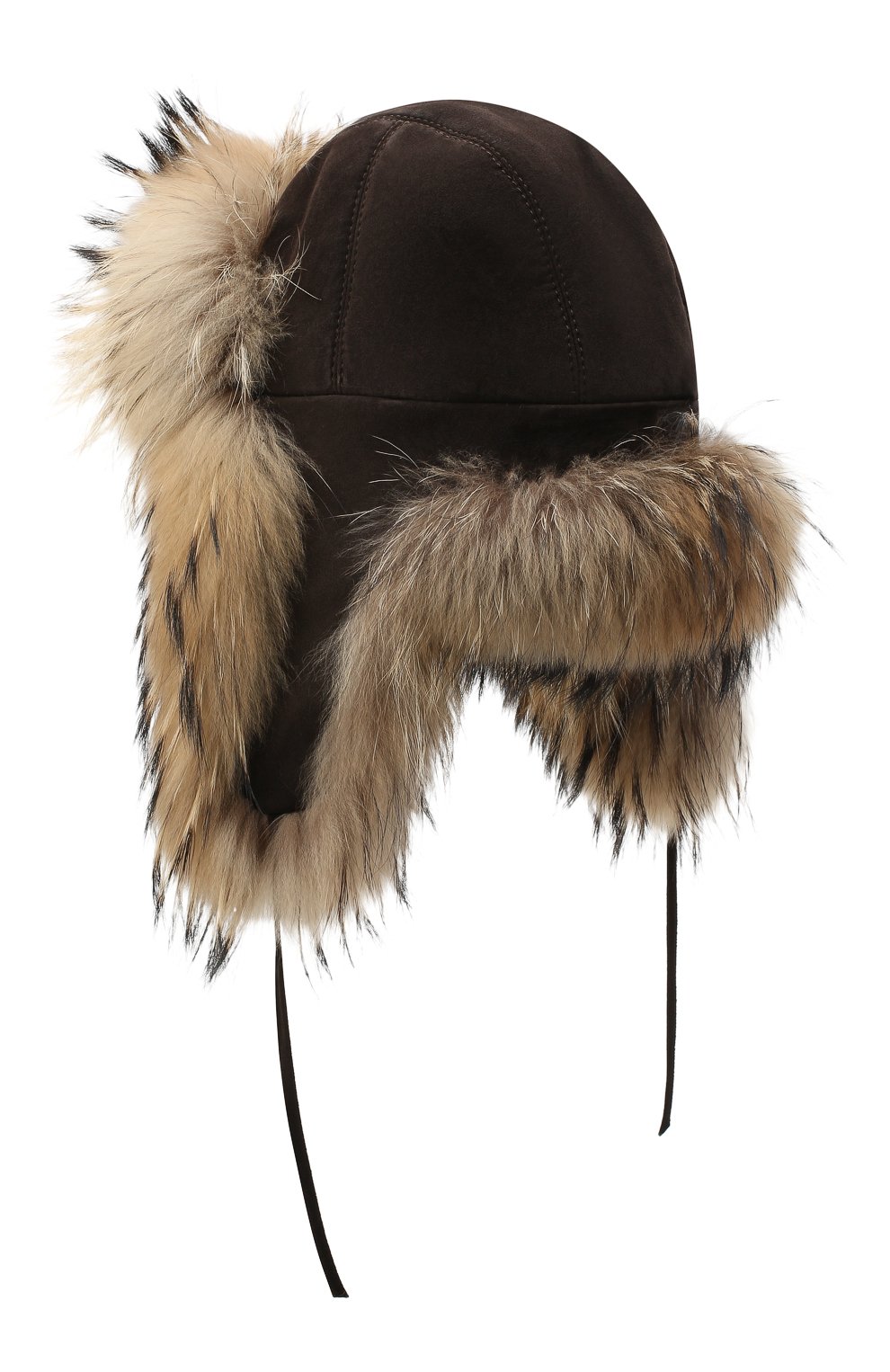 Шапка-ушанка из меха енота FURLAND, арт. 0017111610001600001, фото 2