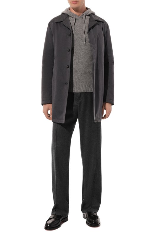 Шерстяные брюки Canali 91694/PR01256 Серый  91694/PR01256 Фото 2