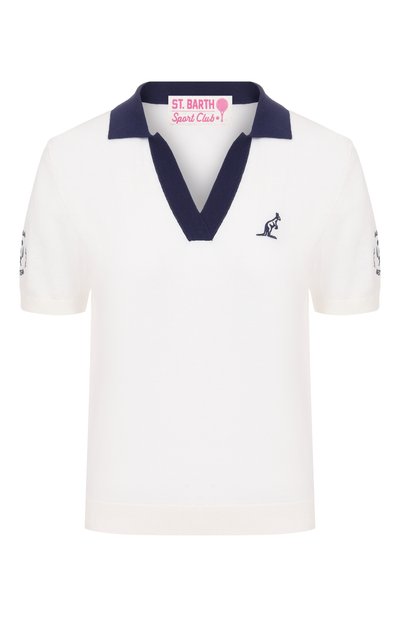 Женское хлопковое поло MC2 SAINT BARTH, арт. STBW EV0NNE/04667H