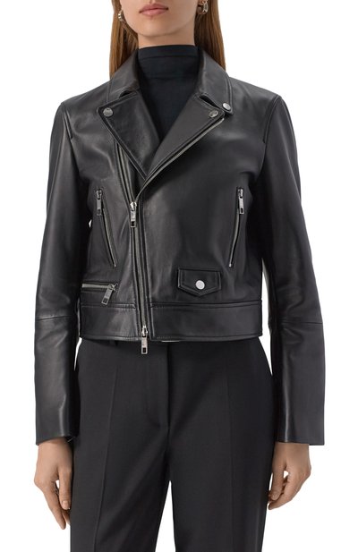 Кожаная куртка BOSS, арт. 50548471, фото 3