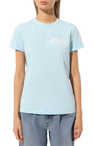 Хлопковая футболка SEVEN LAB, арт. T #q blue, фото 3