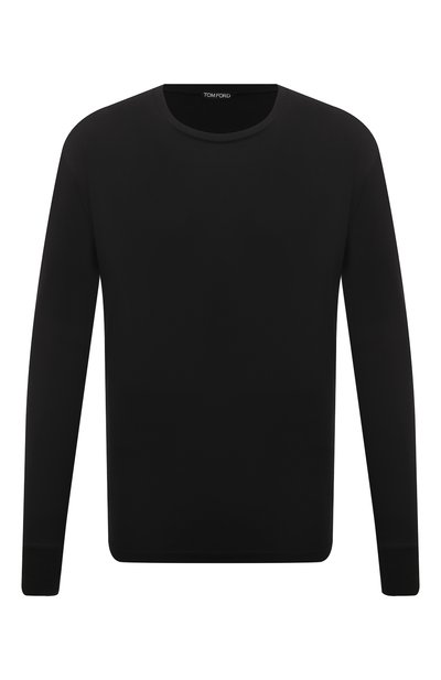 Мужской джемпер из шелка и хлопка TOM FORD, арт. TFJ323/BA201