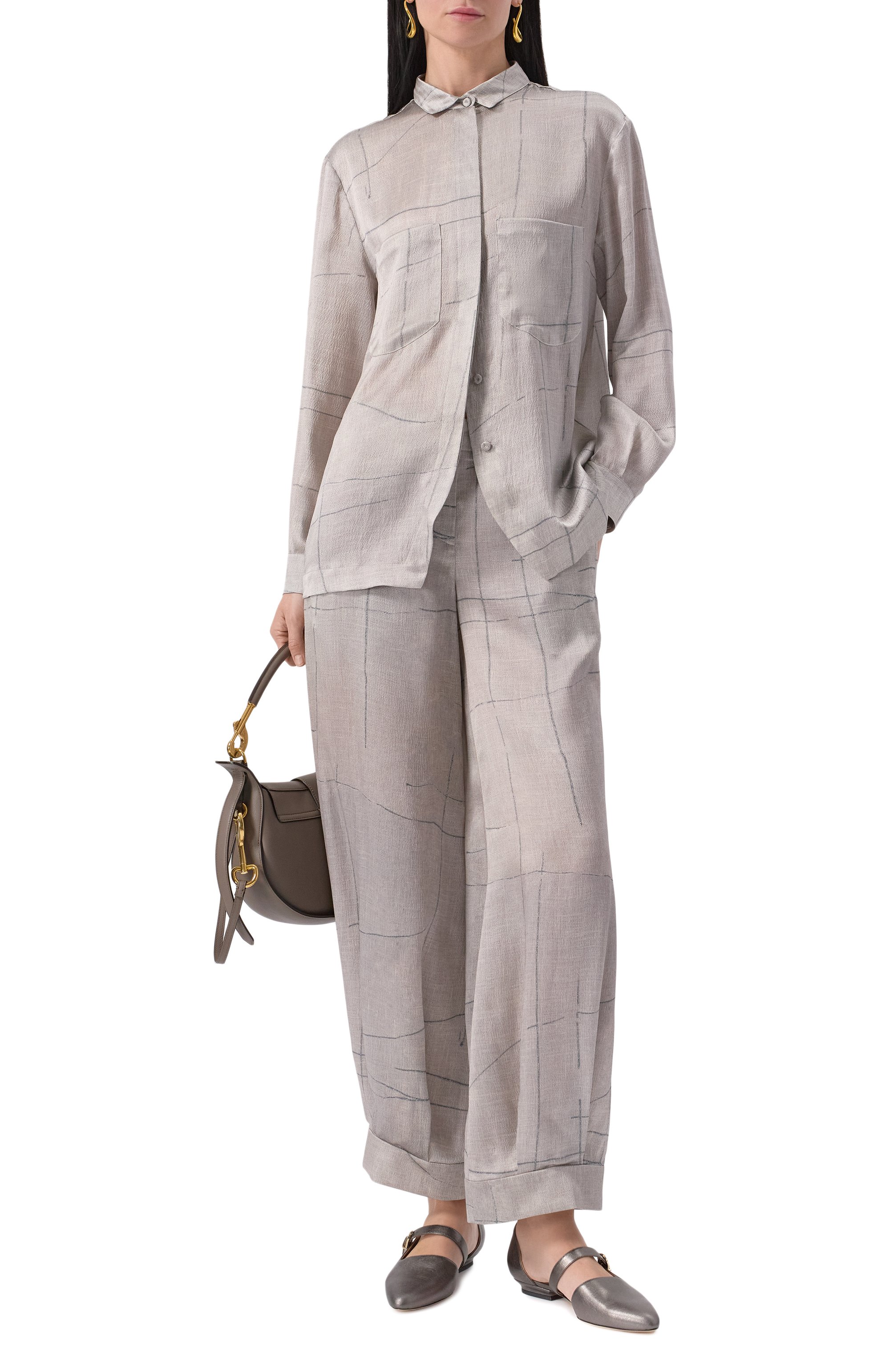 Кожаные балетки GIORGIO ARMANI, арт. X1V033/XF859, фото 2