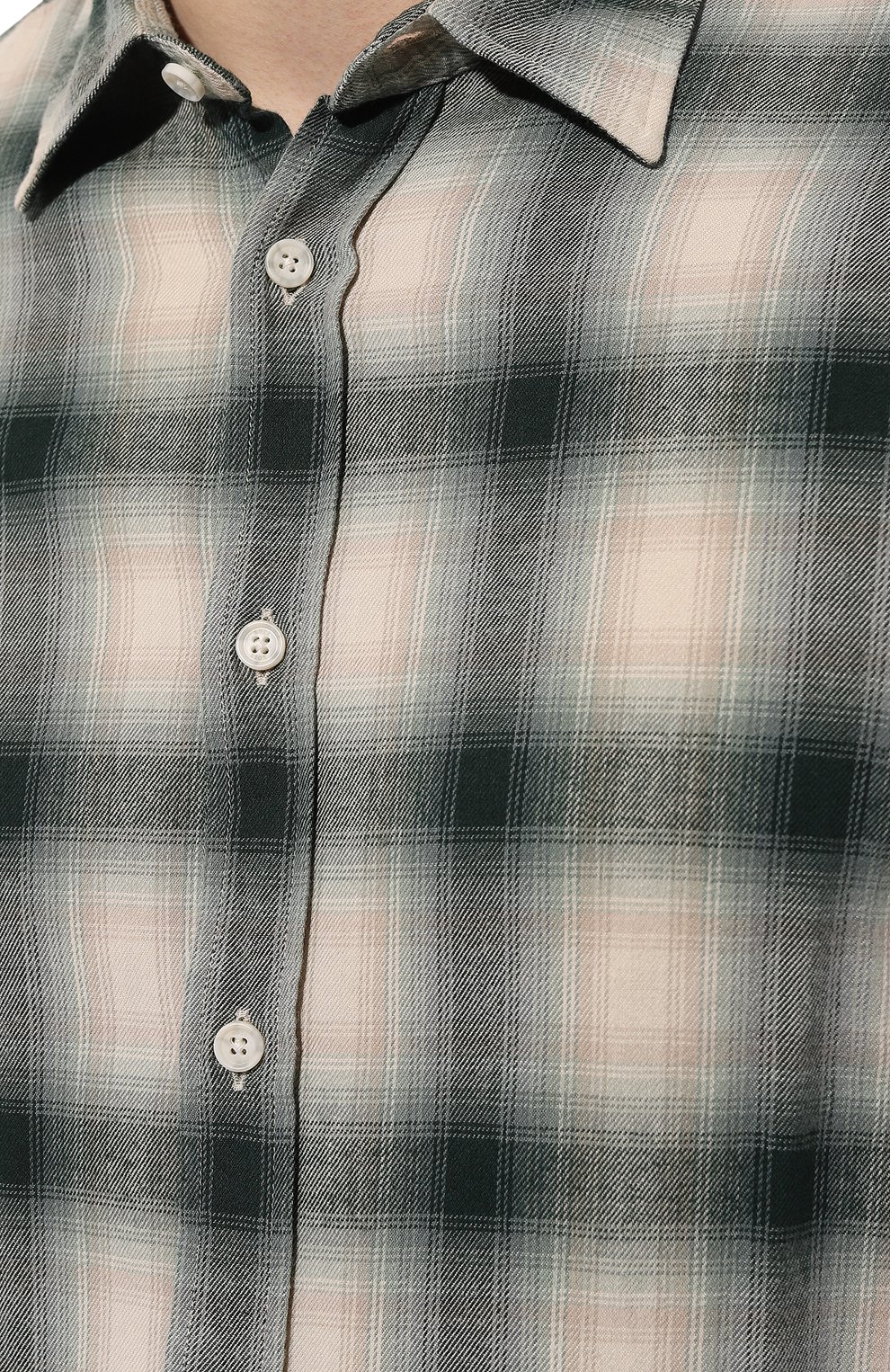 Рубашка из хлопка и вискозы BOSS, арт. 50527778, фото 5