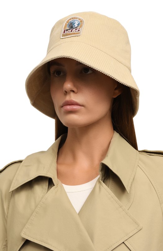 

Вельветовая панама Parajumpers, Бежевый