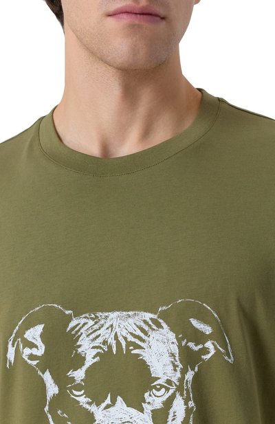 Хлопковая футболка HUGO, арт. 50553779, фото 5