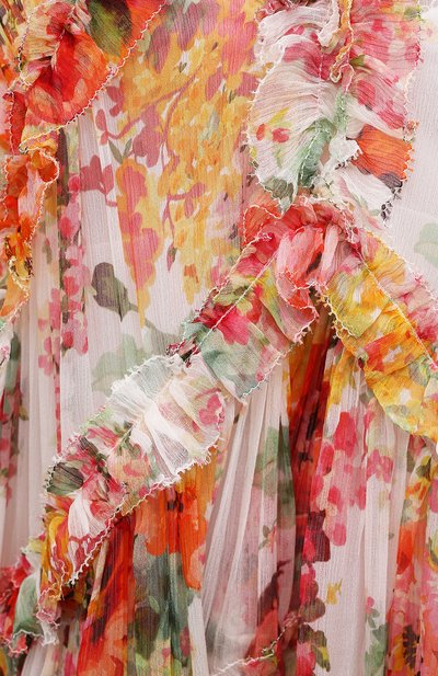 Шелковое платье ZIMMERMANN, арт. 9977DMAE, фото 5