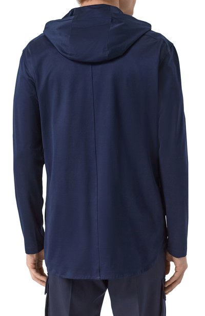 Хлопковая рубашка KITON, арт. UMCPETEH0923416, фото 4