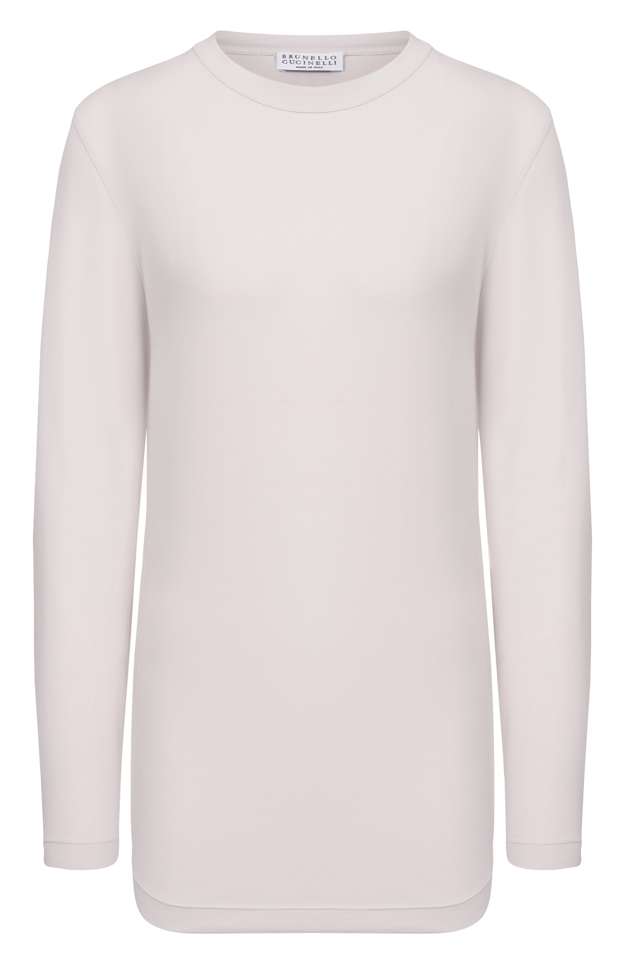 Хлопковый лонгслив BRUNELLO CUCINELLI, арт. MPT18B0107, фото 1