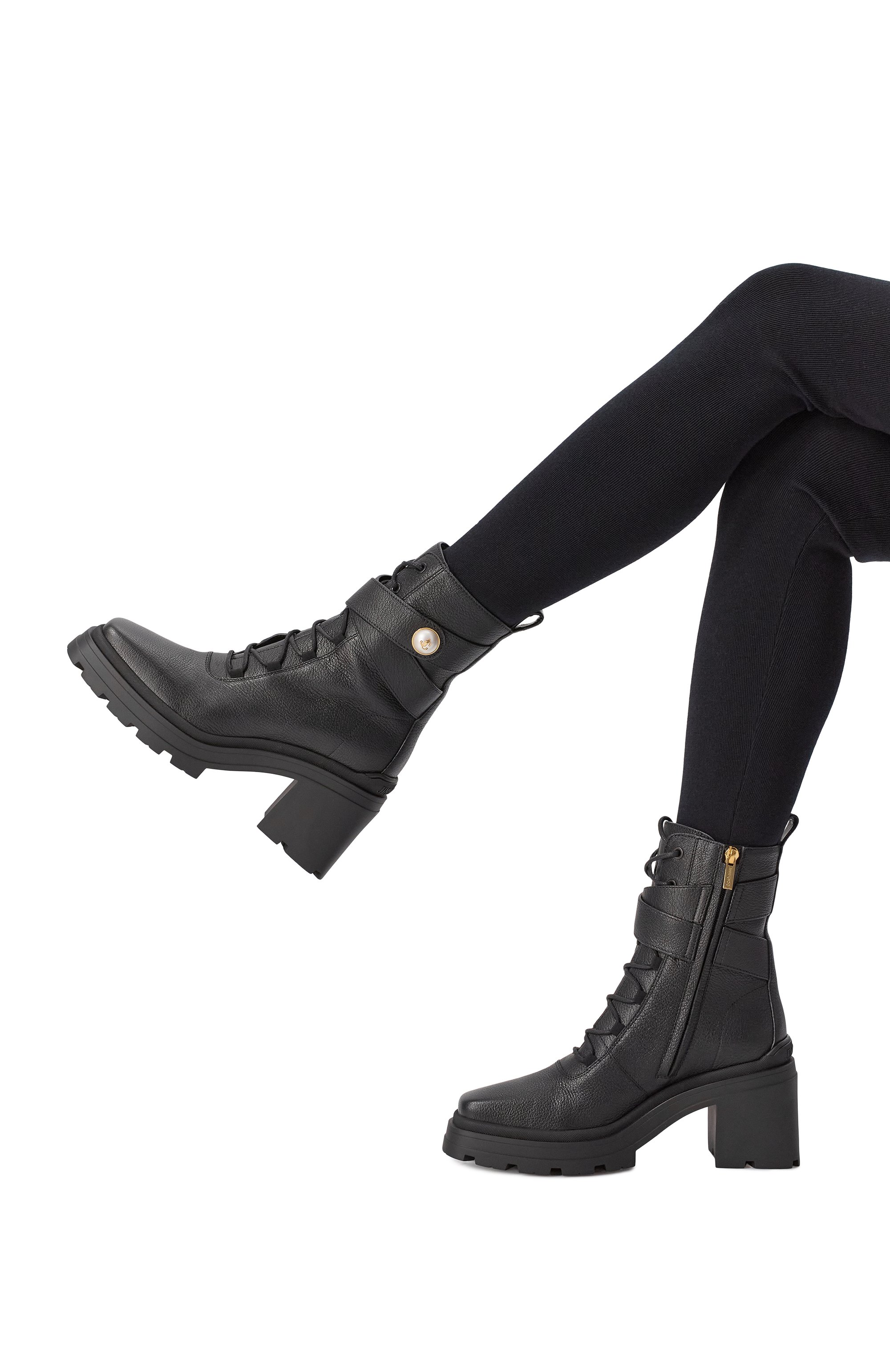 Кожаные ботильоны noemi 80 JIMMY CHOO, арт. N0EMI 80/GNL, фото 2