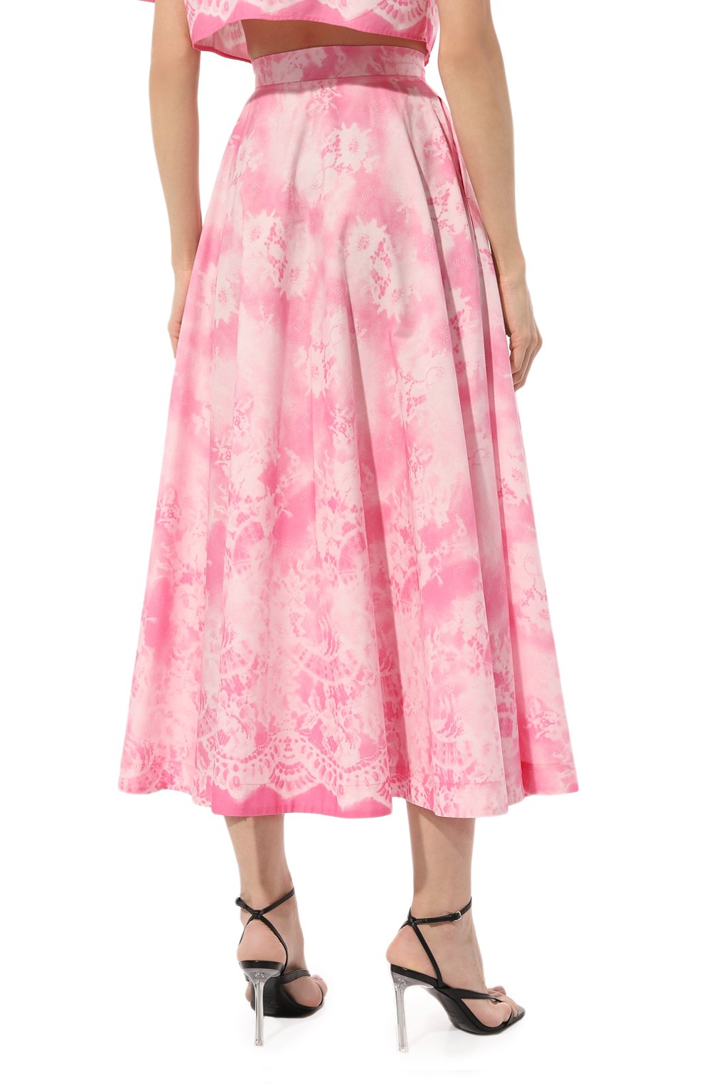 Хлопковая юбка MSGM, арт. 3442MDD26/237351, фото 4