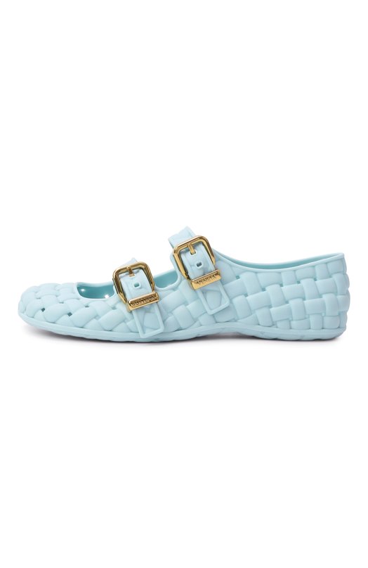 Резиновые балетки Amy Bottega Veneta 796577/V4A11 Голубой  796577/V4A11 Фото 4