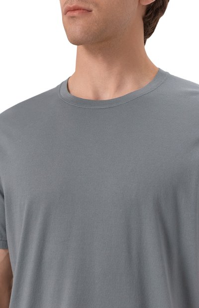 Футболка из хлопка и кашемира KITON, арт. UMK063005, фото 5