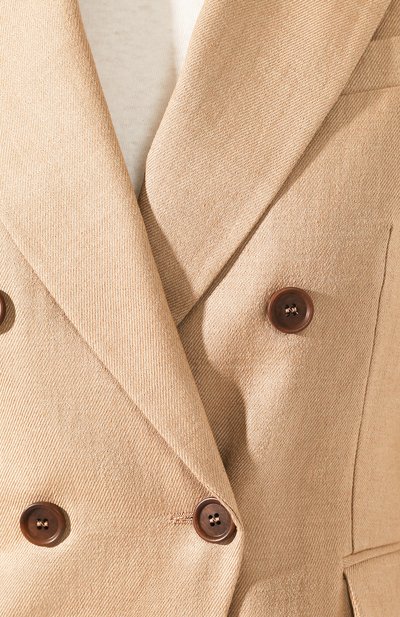 Двубортный жакет BRUNELLO CUCINELLI, арт. MF5858947, фото 5