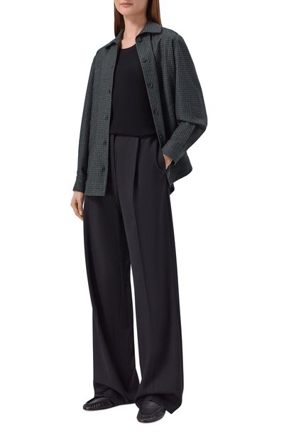 Рубашка из шерсти и хлопка KITON, арт. D50429K0154I, фото 2
